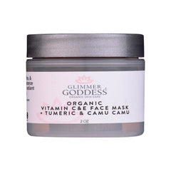 Organic Vitamin C & E Brightening & Tightening Face Mask - 2 oz.